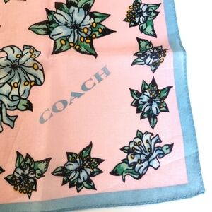 Coach handkerchief cotton Brandnew #14